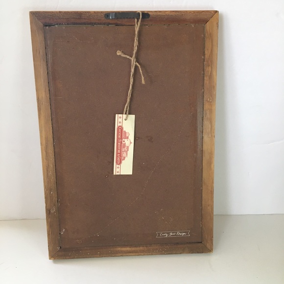 Curly girl design kitchen art sign yellow - Picture 7 of 7